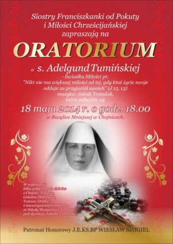 Oratorium o s. Adelgund Tumińskiej